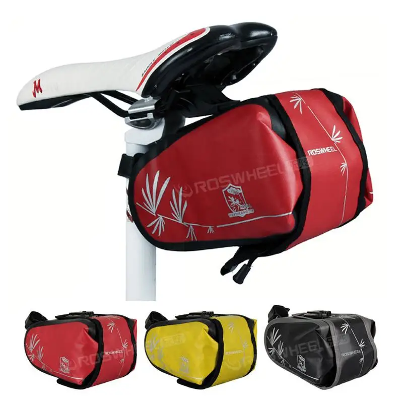 High Quality Roswheel MTB Bicycle Seat Bag Basket Seat Post Bags Road Bike Cycling Saddle