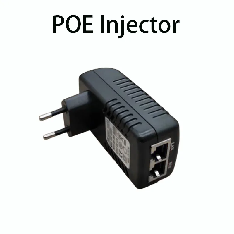 PoE инжектор EURO-STANDARD POE источник питания DC48V0.5A Ethernet адаптер питания для ip-камеры CCTV части CCTV активная CCTV ip-камера