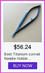 140mm com Pinças Oftálmicas da Cirurgia dos Círculos de 0.5mm Pinça Oftálmica Titanium Scissor 14 Instrumentos p pálpebra