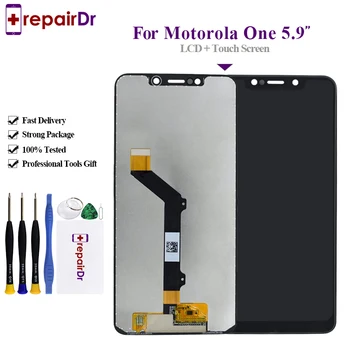 

Tested For Motorola Moto One LCD Display Touch Screen Digitizer Assembly XT1941-1 XT1941-3 XT1941-4 5.9" For Moto One Lcd Screen