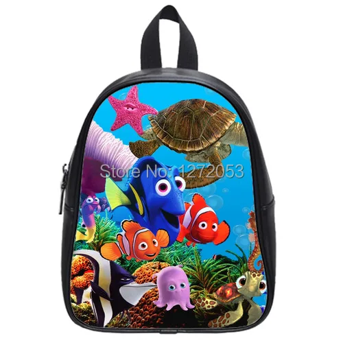 Attractive Finding Nemo Custom Backpack Schoolbag (Large) for Students with Black Color U4678298 | Багаж и сумки