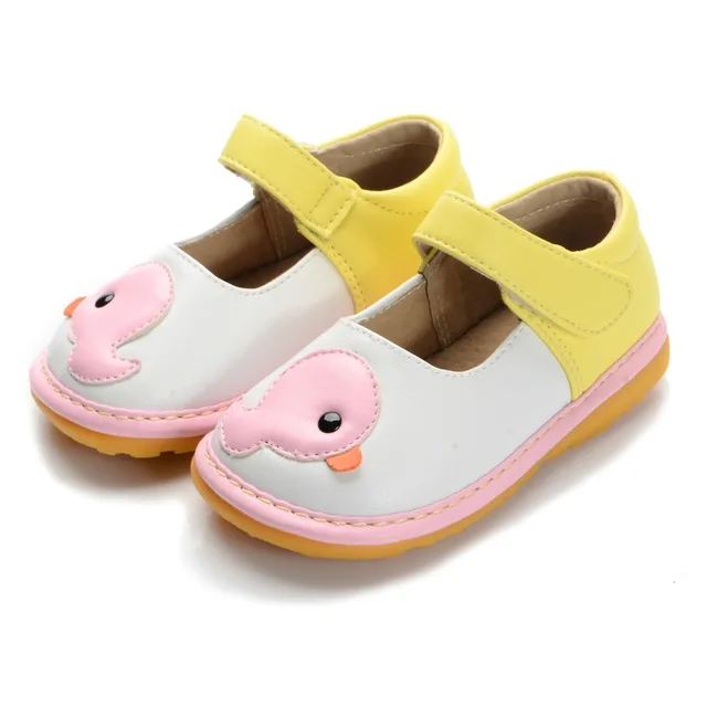 pink duck toddler girl squeaky shoes size 3 4 5 6 7 8 9 first toddler shoes size 7