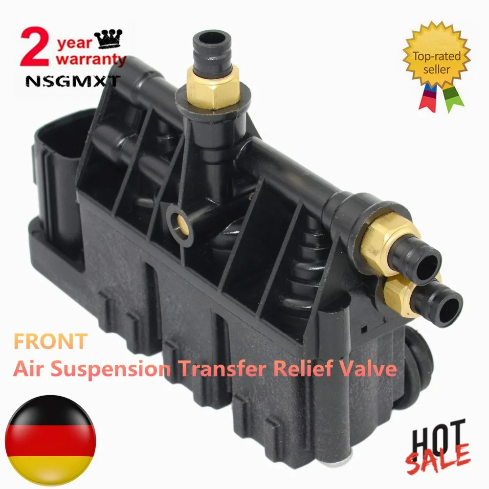 FRONT Air Suspension Transfer Relief Valve For LAND ROVER LR3 LR4 RR