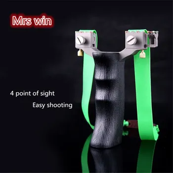

Popular Powerful Sling Shot Alloy Slingshot Bow Catapult Outdoor Hunting Slingshot Hunt Tool Accessories