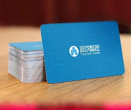 thickness 0.38mm two-sided printing Business card Customize frost Plastic PVC business cards printing visit card
