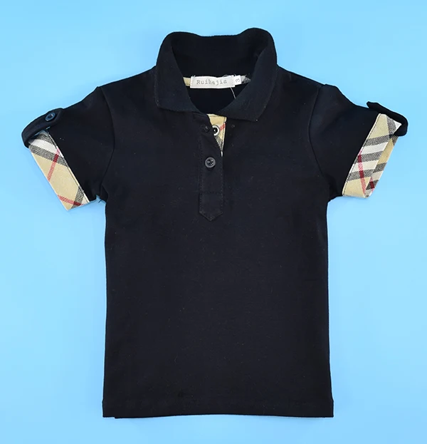 

2016 Baby Boys Kid Tops T-Shirt Summer Short Sleeve T Shirt Striped Polo Shirt Tops Hot Sale