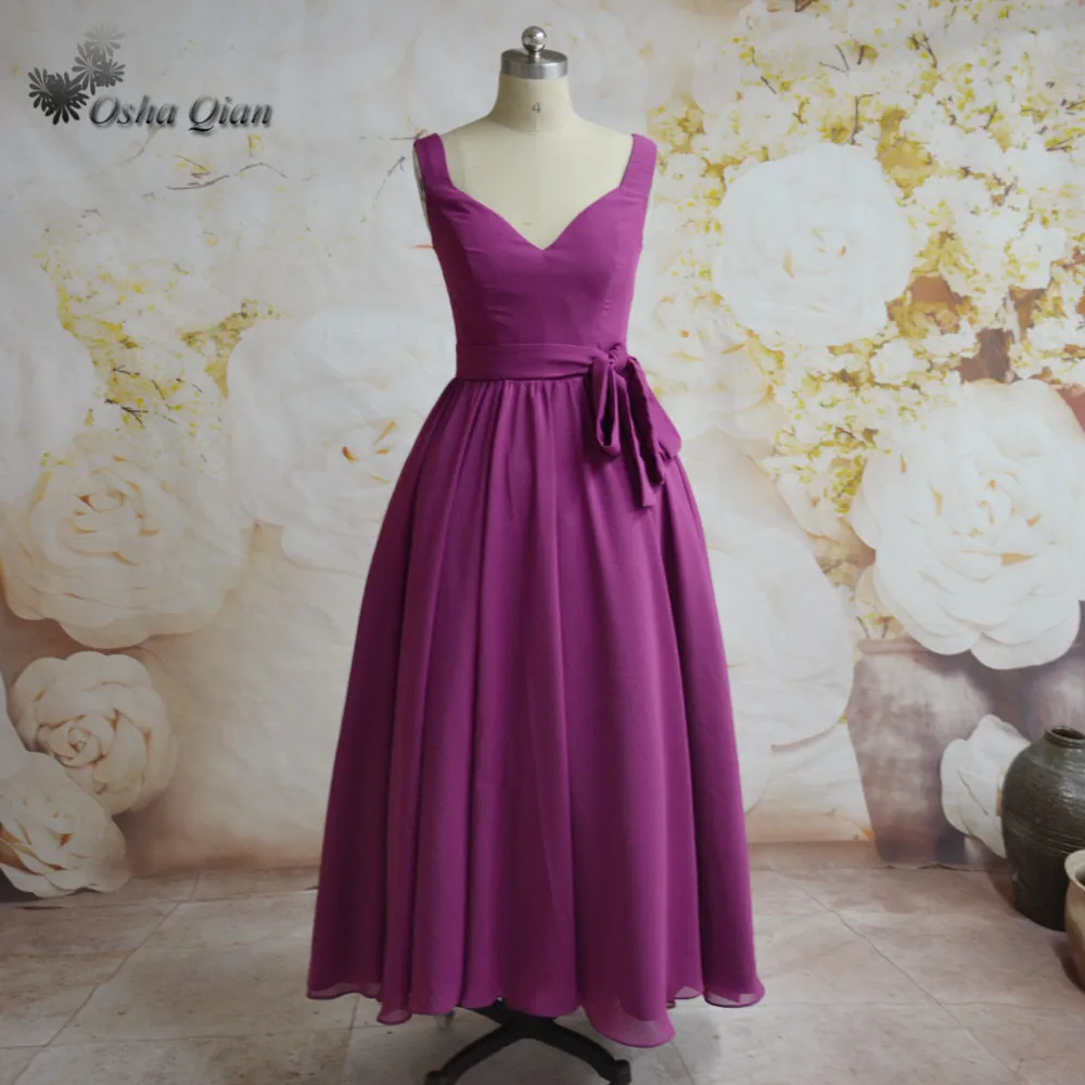 purple chinese dress