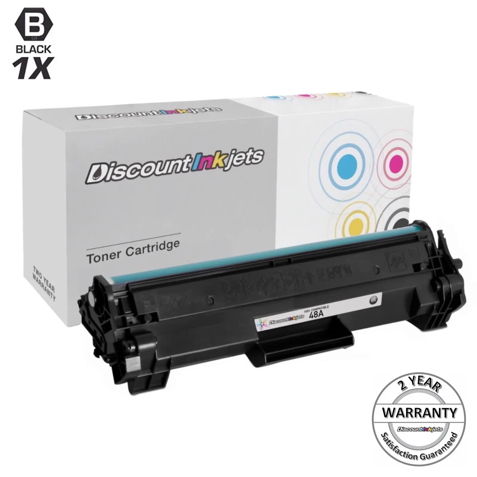 

New CF248A 48A Black Toner Cartridge for HP LaserJet Pro M15w M28w Printer M15a
