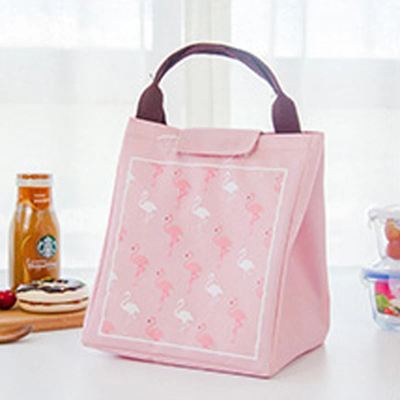 Thermal Insulation Baby Milk Bottle Keep Warm Bag Flamingo Woman Portable Food Infant Food Breast Milk Warmer Beach Tote BB5042 (2)
