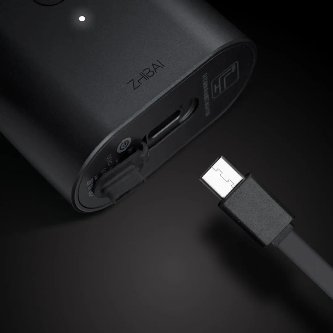Najtaniej Oryginalny Xiaomi Zhibai golarka elektryczna wodoodporna Mini USB akumulator na mokro i na sucho golarka męska broda wykończenia twarzy ścinanie włosów