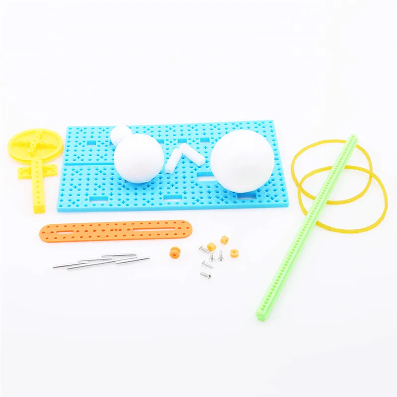 Hademade головоломка DIY Science Small Gizmo простая Sun Earth Moon модель для детей собранная