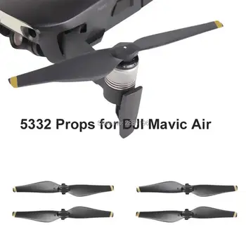 

Wholesale 10pairs 5332 Foldable Propellers for DJI Mavic Air Low-Noise Quick Release CW CCW (Gold)