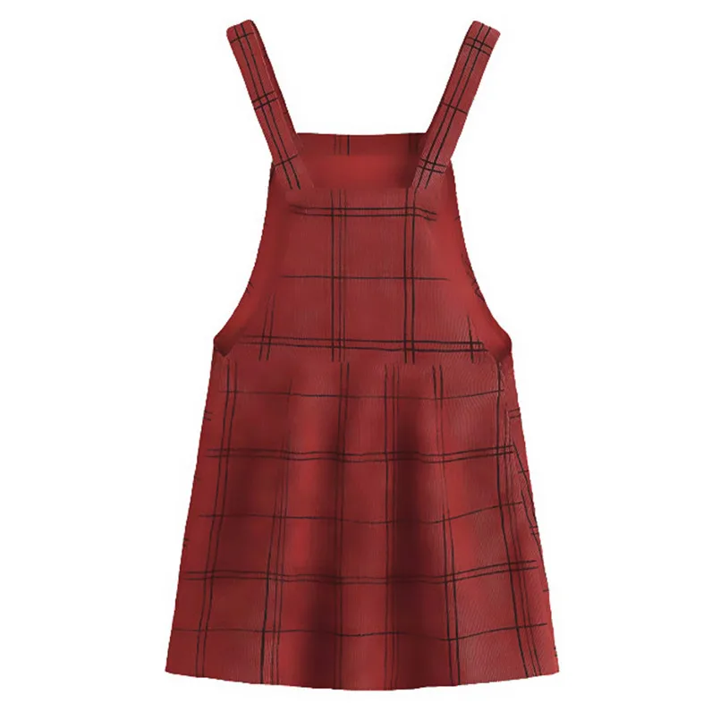 New Fashion Women Summer Plaid Mini Dress Sweet Brief Square Collar Casual 2019  Dress Elegant Lady Casual Vestidos #4R09   (10)