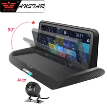 ANSTAR 4G 8 ”Auto DVR HD 1080 P Dash Cam Android WiFi GPS Navigatore ADAS Dual Lens Registrar video Recorder Retrovisore della Macchina Fotografica Auto