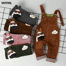 YATFIML/Детские трикотажные Комбинезоны на подтяжках для маленьких мальчиков и девочек; Комбинезоны на подтяжках; комбинезон