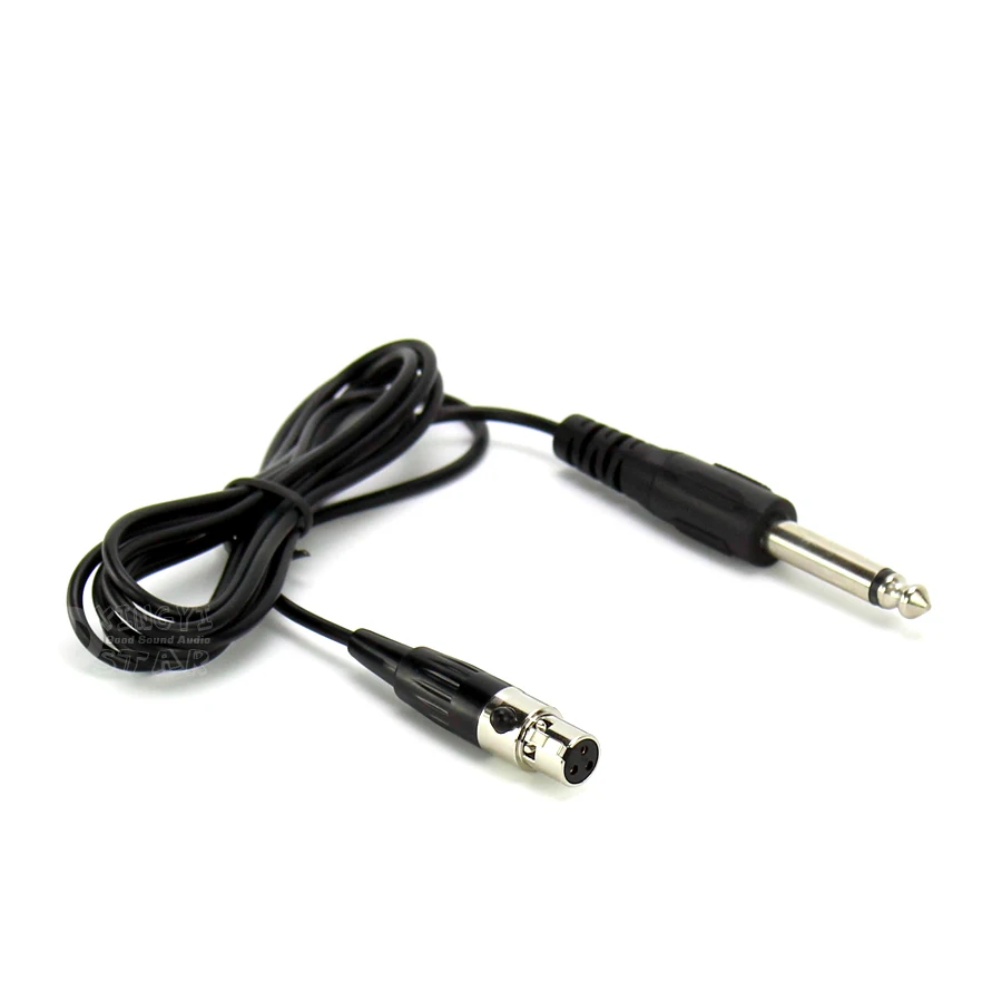 Аудиокабель TA3F Mini XLR 3 Pin до 6 35 мм разъем 1/4 &quot провод для гитары AKG Wireless PR4500 PT450 SR470