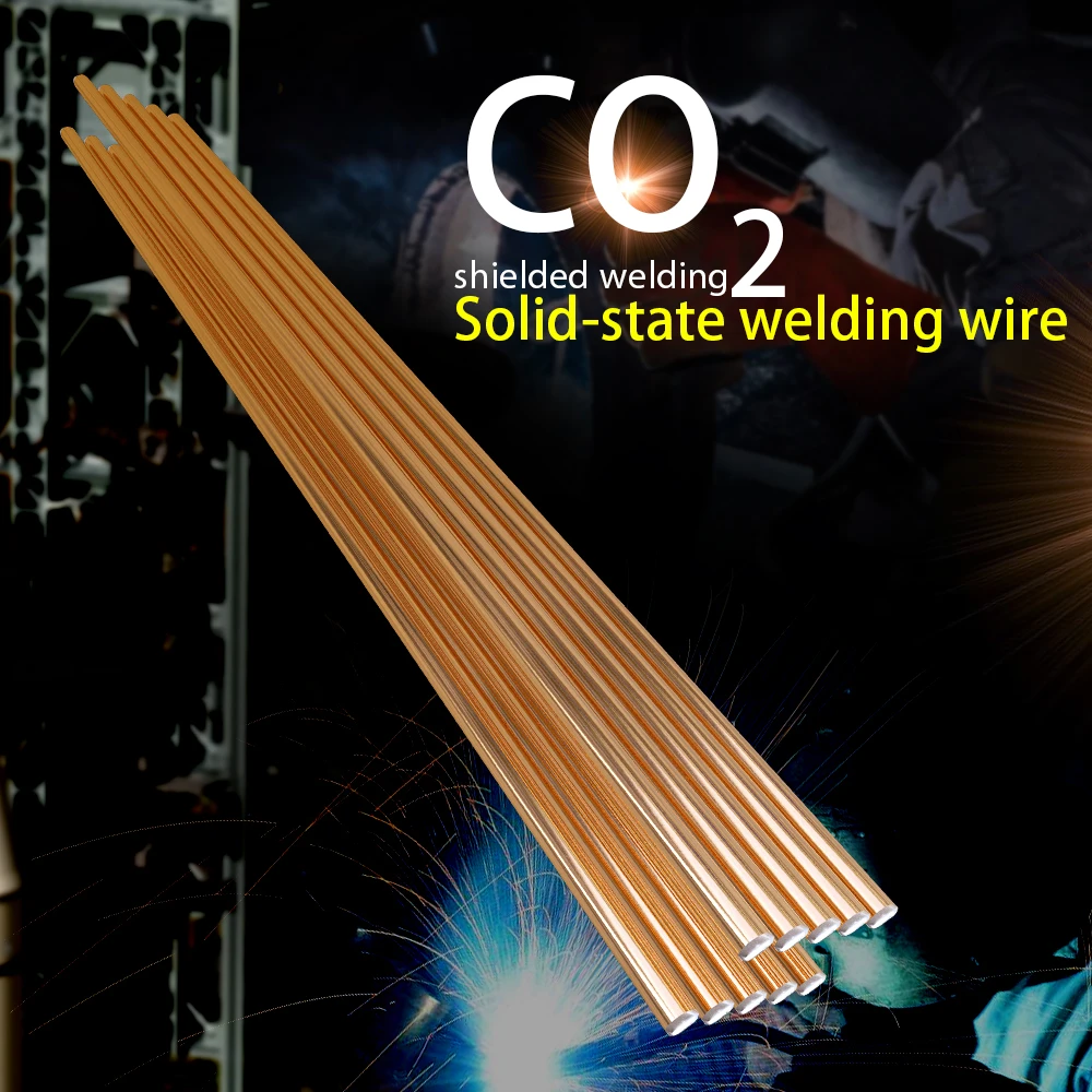10pcs/20pcs/50pcs 70S 6 Solid Welding Wire Electrode 2.4mm*330mm Mild