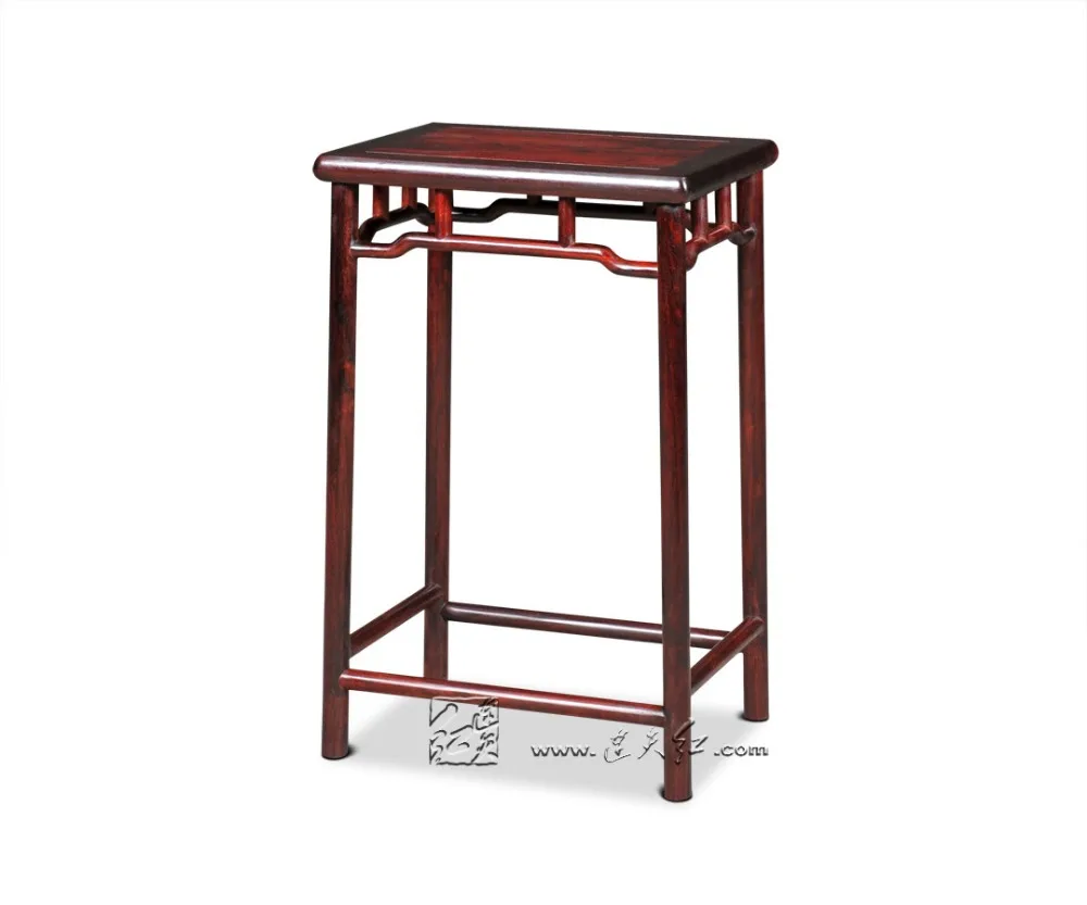 Tea Table Asian Red Solid Wood Teapoy Rectangle High Bench Living Room High-end Luxury Furniture Dining Desk Home Coffee Tables