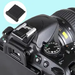 Вспышки Горячий башмак Cap Протектор Защитная крышка для Nikon BS-1 D90 D200 D300 BS-1 DSLR камеры Оптовая продажа