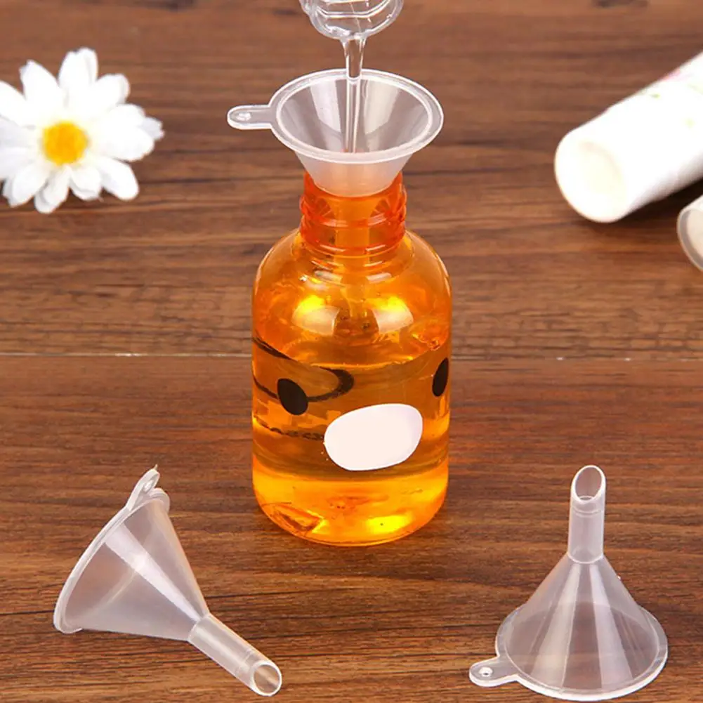 

20Pcs Mini Transparent Funnel Kitchen Lab Chemistry Oil Liquid Perfume Diffuser