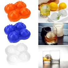 4 сетки силиконовые летние Ice Ball плесень Кухня холодильник контейнер напиток льда вечерние заморозить охлаждения питьевой Поставки инструмента