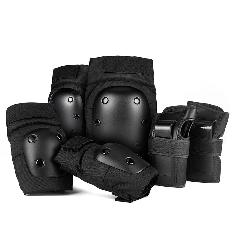 

Skybulls Adult/Child Skating Protective Gear Pads Knee Elbow Pads Wrist Guard 6/Pcs Set for Cycling Skating Men Women Student
