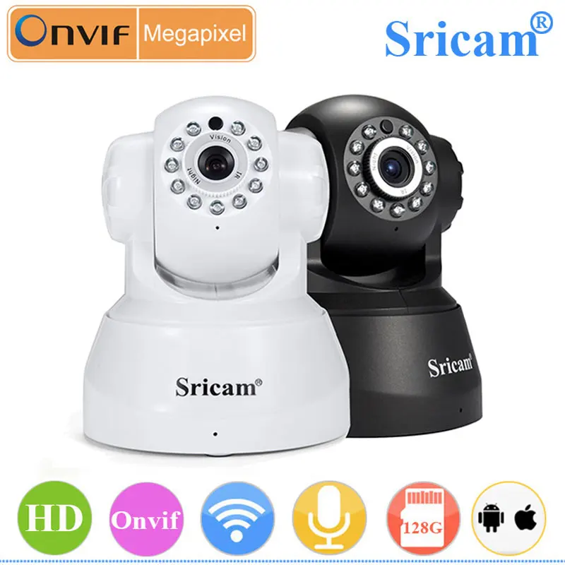 Sricam 4X умная домашняя камера видеонаблюдения, беспроводная домашняя Мини PTZ Wifi ip-камера с сигнализацией, мобильный пульт дистанционного просмотра, детский монитор