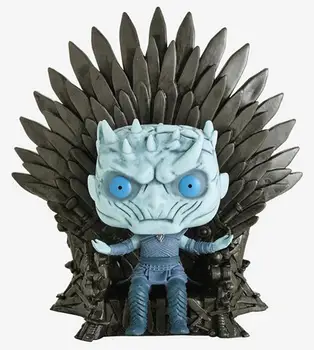 GAME OF THRONES Night King on Iron Throne 15cm PVC Vinyl Action Figure Model Toys