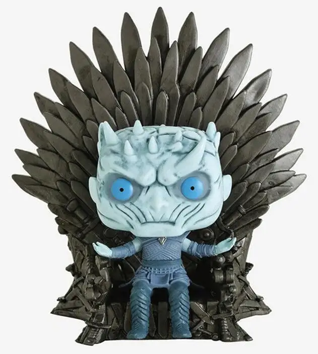 

GAME OF THRONES Night King on Iron Throne 15cm PVC Vinyl Action Figure Model Toys