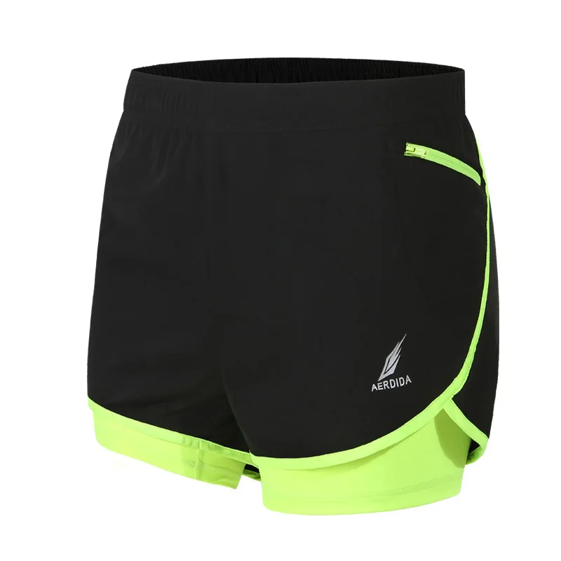 2 in 1 Men's Marathon Running Shorts Track and field competition