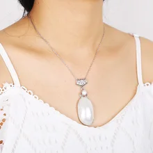 Корейская версия бликов натурального abalone оболочки кулон свежие и красочные личности популярные ювелирные изделия