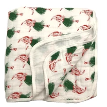 Buy Ins Hot Four Layer 100% Cotton Muslin Baby Blankets For Newborn Swaddle Wrap Swaddling Super Comfy Bedding Blanket 120*120CM Free Shipping