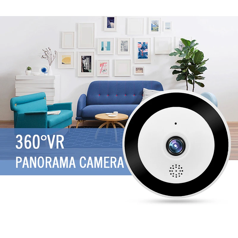 Wistino WiFi HD1080P панорамная VR ip камера наблюдения безопасности CCTV беспроводная умный