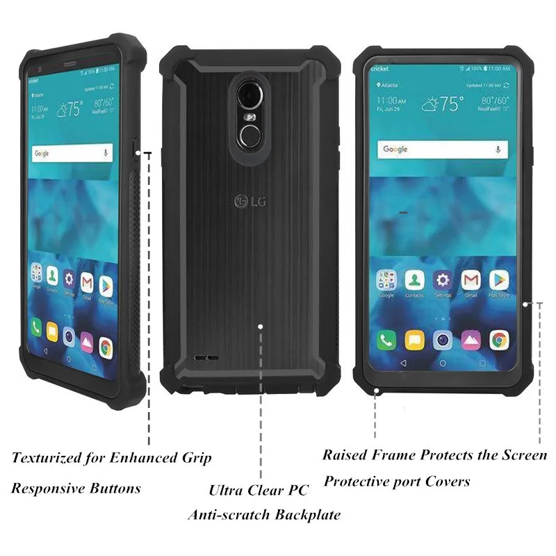 Ультратонкий Прочный чехол для LG Stylo4 защитный ударопрочный Stylo 4