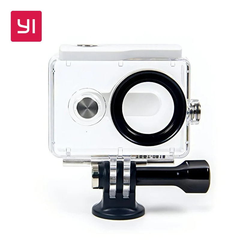 YI Waterproof Case White for YI 1080p font b Action b font font b Camera b