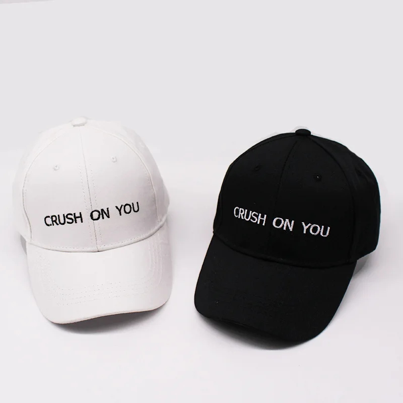 Crush On You вышивка Snapback Кепки хип-хоп пара Любовник шляпа лето папа Шапки Для женщин Для мужчин Trucker Бейсбол Кепки s повседневное регулируемый