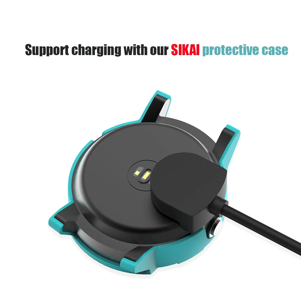 Магнитный зарядный кабель SIKAI для Ticwacth S/E быстро заряжаемый usb зарядки Ticwatch E