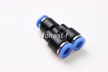 

Pneumatic Push to Connect Fitting 1/4" OD Tube Y Splitter Union Connector