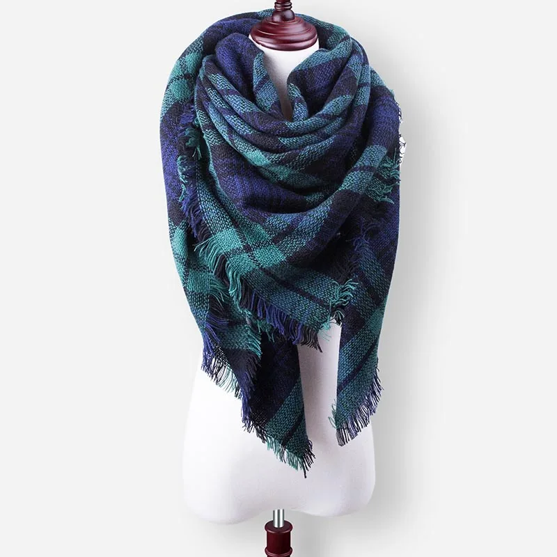 Бренд Evrfelan, шарфы, Прямая поставка, женский зимний шарф, высокое качество, плед, одеяло, шарф и шаль, большой размер, плотные шарфы, шали - Цвет: W26