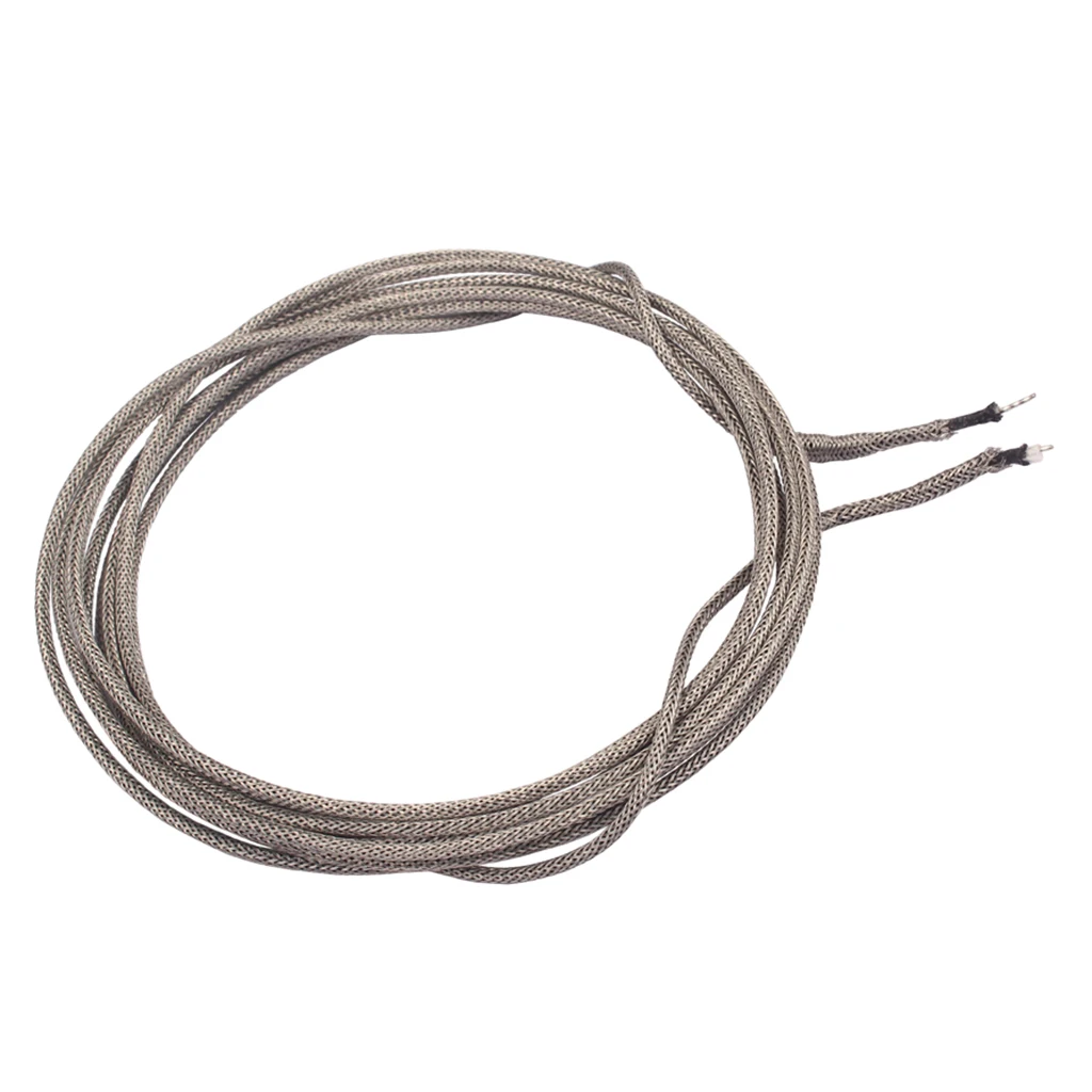 Tin-copper Long Vintage 22 AWG Braided Shielded Push-Back Cloth Guitar Wire Cable