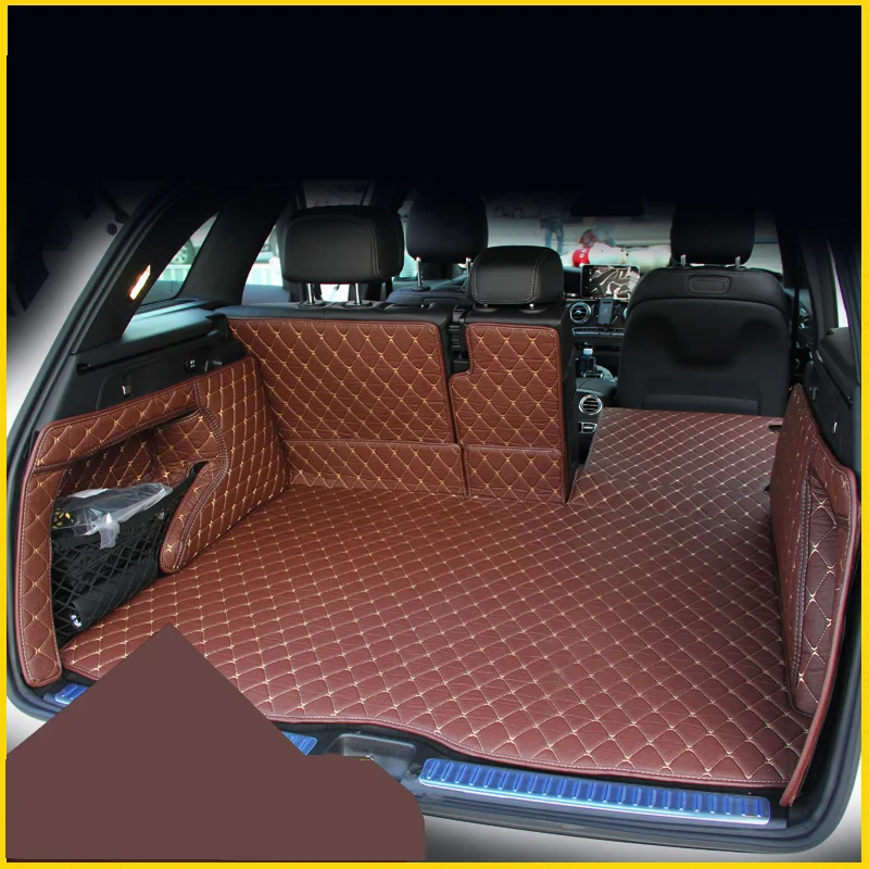 

lsrtw2017 fiber leather car trunk mat for Mercedes-Benz GLC-CLASS glc300 glc200 glc250 glc260 2016 2015 2017 2018 2019