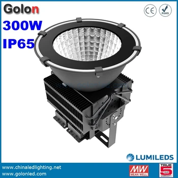 

300W LED floodlight for high mast lighting 100-277V cold white 6500K DHL Fedex free shipping 300 watt led