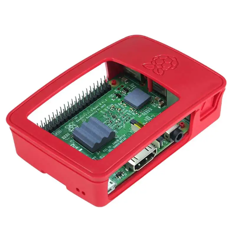 Чехол для Raspberry Pi 3, официальный корпус из АБС-пластика, корпус Raspberry pi 2, корпус из основы Raspberry Pi+ вентилятор охлаждения