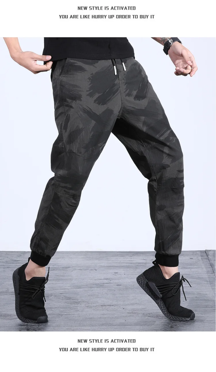 Мужские походные Мужские штаны тактический брюки для девочек стиль милитари мужские повседневное Jogger Camo уличная мешковатые шаровары