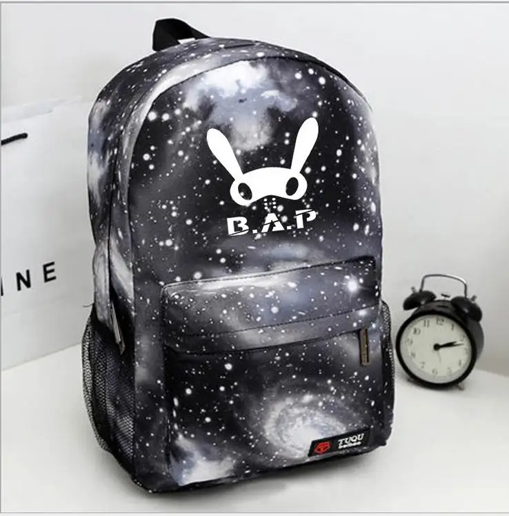 

2017 new fashion Around the new shoulder school latest Korea Institute of wind exo Oxford cloth KPOP BAP KPOPMountaineering