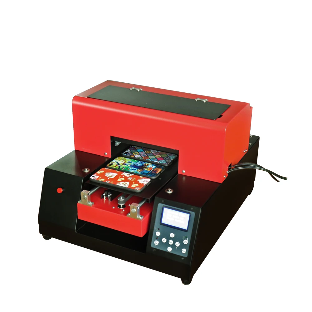 2018 Automatic A4 size Color ID Card uv Printer and PVC Printing