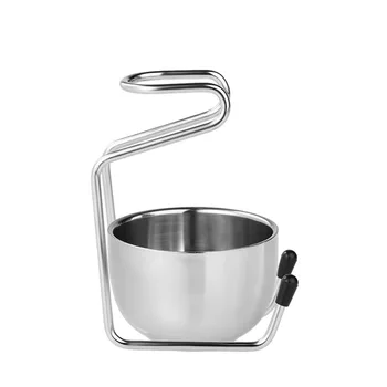 

2 in 1 Men's Shaving Brush Razor Stand Holder Soap Bowl Stainless Steel Shaving Brush Care Kit Male Shaving Bowl Tools Set