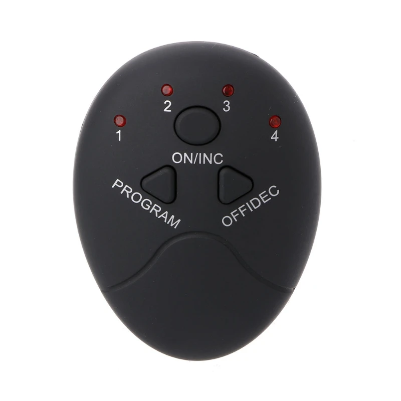 

OOTDTY EMS Wireless Muscle Stimulator Smart Fitness Massage Controller Tool Relieving Symptom For Tighten Shoulder Waist Back