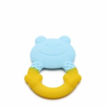 אמא ומלאך קלאסי תינוק Teehters רך שיניים מקל Teether ללעוס צעצוע עבור תינוק ילדים סיליקון מזון מזין משלוח חינם, כדי-011