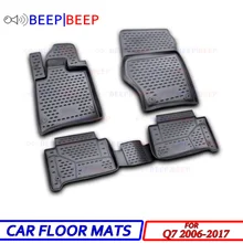 Для Audi Q7 2006-автомобильные коврики, автомобильные коврики, пыленепроницаемый водостойкий автомобильный Стайлинг, защита интерьера